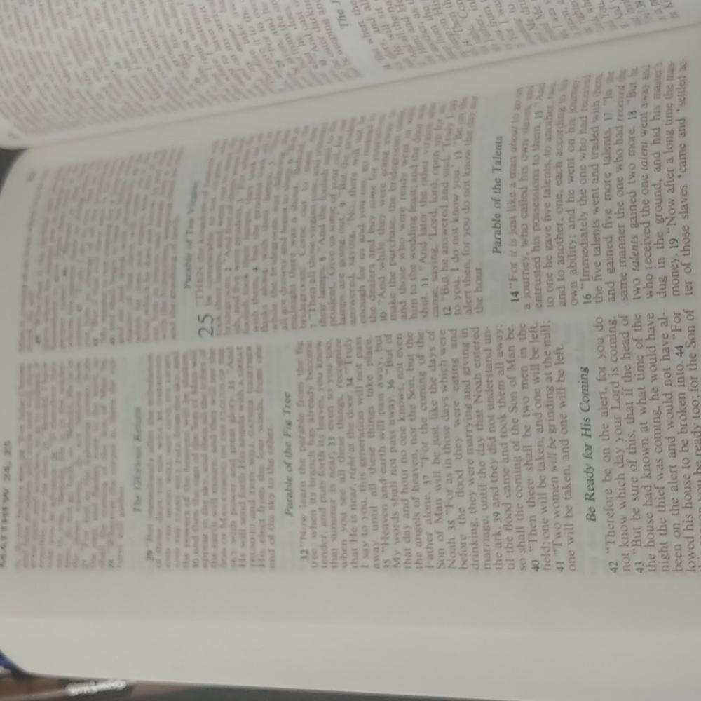 New American Standard Bible - Red and White 1977 Edition - Picture 8 of 9